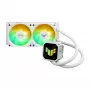 Chłodzenie cieczą typu all-in-one ASUS TUF GAMING LC III 240 ARGB WHT – chłodnica 240 mm, 2 wentylatory 120 mm, PWM, białe