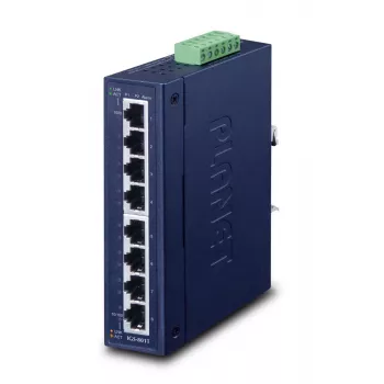 PLANET Ip30 8-portowy przemysłowy przełącznik Gigabit