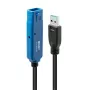 Lindy 15m USB 3.0 Active Extension Pro, 15 m, USB A, USB A, USB 3.2 Gen 1 (3.1 Gen 1), 5 Gbit/s, Czarny