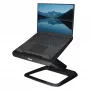 Podstawka pod laptopa Fellowes na biurko – Hana LT – podstawka pod laptopa do domu i biura – regulowana podstawka pod laptopa z 3 poziomami regulacji wysokości – maks. rozmiar monitora 19 cali, maks. waga 4,5 kg – czarna