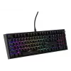 Klawiatura mechaniczna Genesis THOR 404 — pełnowymiarowa 100% USB QWERTY angielska, czarna, RGB