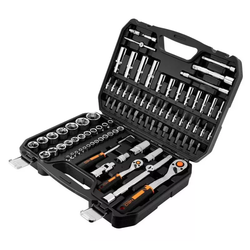 Zestaw nasadek NEO Tools 10-062, napęd 1/2 cala, 10 sztuk