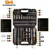 Zestaw nasadek NEO Tools 10-062, napęd 1/2 cala, 10 sztuk