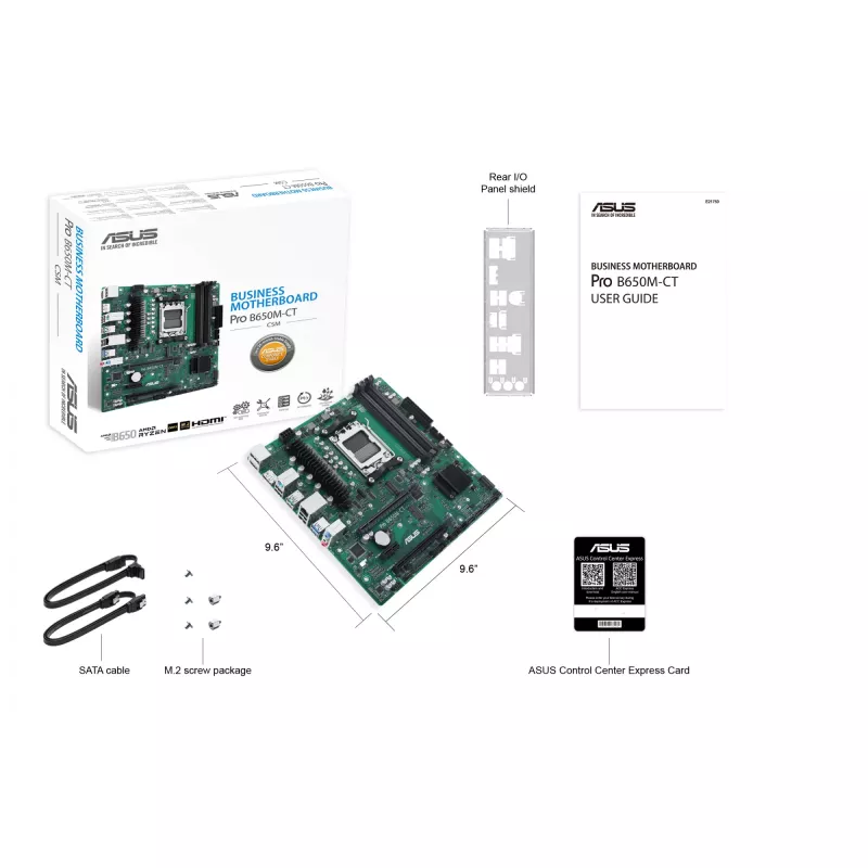 Płyta główna ASUS PRO B650M-CT-CSM AMD B650 Socket AM5 micro ATX