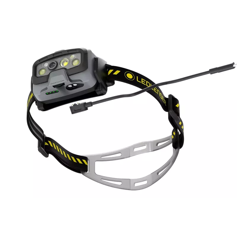 Latarka czołowa Ledlenser HF8R Work Czarny LED IP68 20 lm