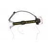 Latarka czołowa Ledlenser HF8R Work Czarny LED IP68 20 lm