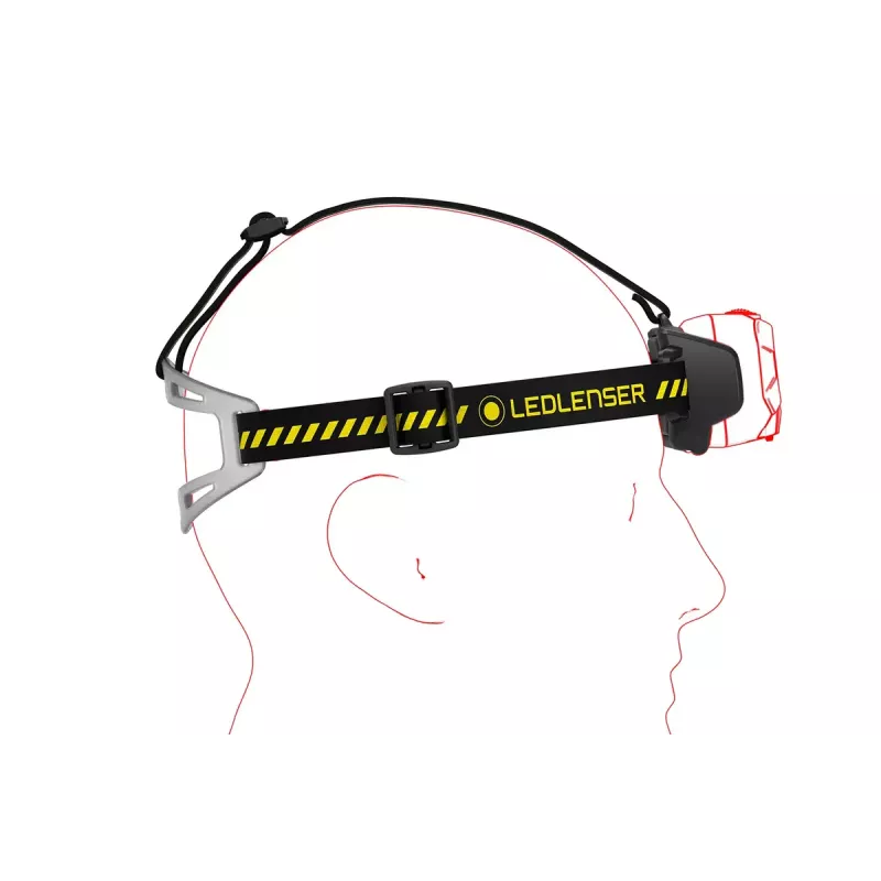 Latarka czołowa Ledlenser HF8R Work Czarny LED IP68 20 lm