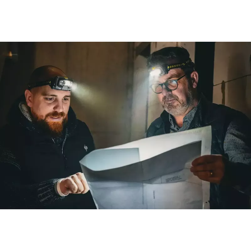 Latarka czołowa Ledlenser HF8R Work Czarny LED IP68 20 lm