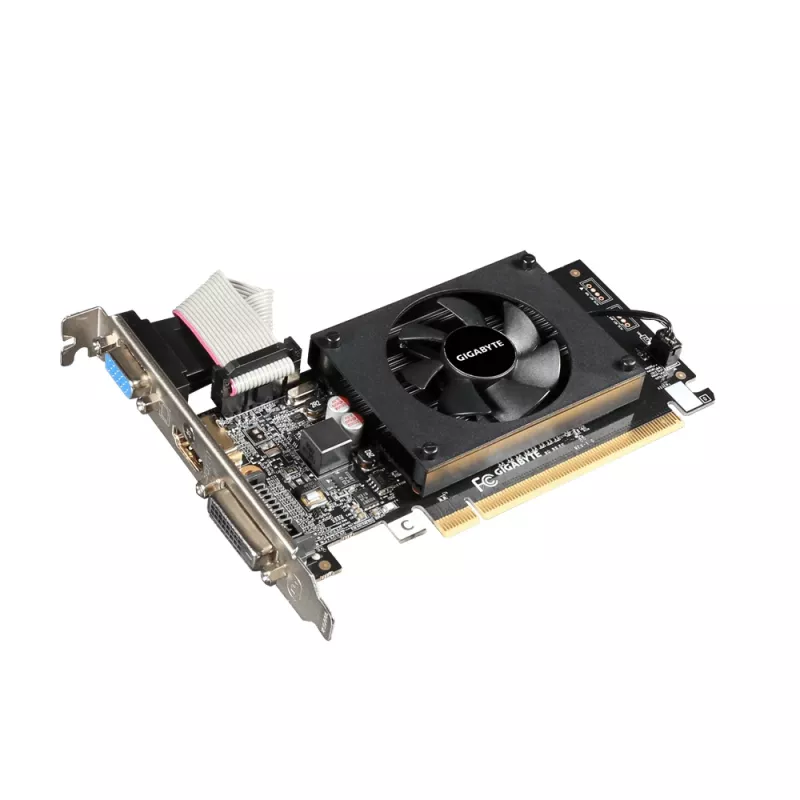 GIGABYTE GV-N710D3-2GL karta graficzna NVIDIA GeForce GT 710 2 GB GDDR3