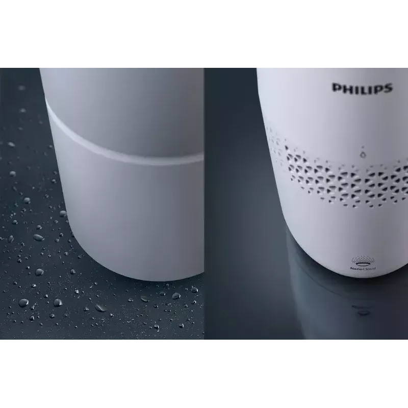 Nawilżacz Philips HU2510/10 seria 2000 — zbiornik 2 L, do 31 m², nawilżanie ewaporacyjne, 190 ml/h