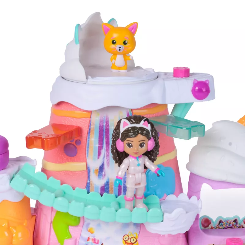 Playset Spin Master Gabby's Dollhouse: The Movie – Gabby's Sweet Treat Mountain, 12-elementowy zestaw z figurkami i akcesoriami, wiek 3+