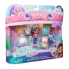 Gabby's Dollhouse DREAMWORKS The Movie, Zestaw Cat-venture Crew, 11-elementowy zestaw figurek z akcesoriami, zabawki dla dziewczynek i chłopców od 3 lat