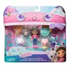 Gabby's Dollhouse DREAMWORKS The Movie, Zestaw Cat-venture Crew, 11-elementowy zestaw figurek z akcesoriami, zabawki dla dziewczynek i chłopców od 3 lat