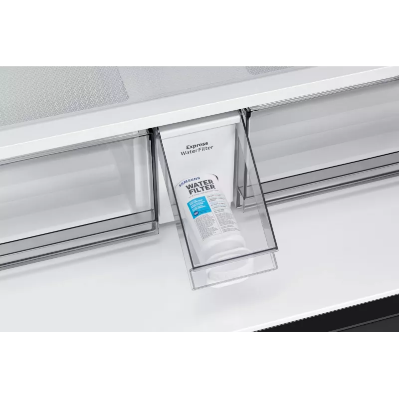 Samsung RF59C701EB1 lodówka side-by-side Wolnostojąca 649 L Czarny