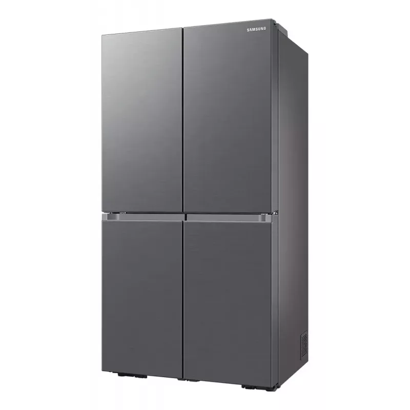 Lodówka typu side-by-side Samsung RF59C701ES9 — French door, 649 L pojemności całkowitej (390 L chłodziarka / 269 L zamrażarka), Srebrny
