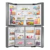 Lodówka typu side-by-side Samsung RF59C701ES9 — French door, 649 L pojemności całkowitej (390 L chłodziarka / 269 L zamrażarka), Srebrny