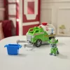 PAW Patrol Fire Rescue: Cysterna pożarnicza Rocky'ego z figurką akcji, chwytakiem i zabawkową ciężarówką, zabawki dla chłopców i dziewczynek od 3 lat