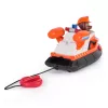 PAW Patrol Fire Rescue: Zuma Rescue Fire Boat z figurką, wyrzutnią koła ratunkowego, szopem i łódką, zabawki dla chłopców i dziewczynek od 3 lat