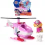 PAW Patrol Fire Rescue: Skye Rescue Fire Chopper z figurką akcji, kotkiem i helikopterem-zabawką, zabawki dla chłopców i dziewczynek od 3 lat