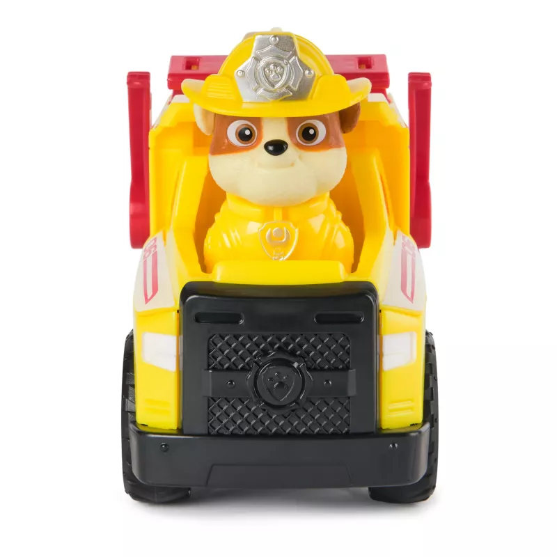 PAW Patrol Fire Rescue: Rubble Rescue Fire Dump Truck z figurką, pociskami i ciężarówką-zabawką, zabawki dla chłopców i dziewczynek od 3 lat