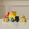 PAW Patrol Fire Rescue: Rubble Rescue Fire Dump Truck z figurką, pociskami i ciężarówką-zabawką, zabawki dla chłopców i dziewczynek od 3 lat