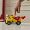 PAW Patrol Fire Rescue: Rubble Rescue Fire Dump Truck z figurką, pociskami i ciężarówką-zabawką, zabawki dla chłopców i dziewczynek od 3 lat