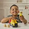 PAW Patrol Fire Rescue: Rubble Rescue Fire Dump Truck z figurką, pociskami i ciężarówką-zabawką, zabawki dla chłopców i dziewczynek od 3 lat