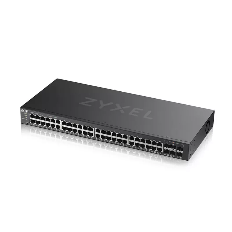 Zyxel GS2220-50-EU0101F przełącznik sieciowy Zarządzalny L2 Gigabit Ethernet (10/100/1000) Czarny