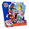 PAW Patrol Fire Rescue Team Pack z 7 kolekcjonerskimi figurkami akcji, w tym Ryder i 6 szczeniaków, zabawki dla chłopców i dziewczynek od 3 lat