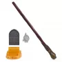 Wizarding World Harry Potter, 12-calowa Magiczna Kolekcjonerska Różdżka Rona Weasleya, Podstawka i Odlewana Ikona, Magiczne Artefakty, Akcesorium do Kostiumów