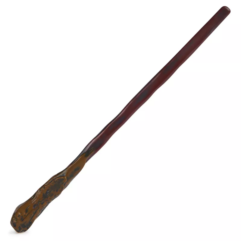 Wizarding World Harry Potter, 12-calowa Magiczna Kolekcjonerska Różdżka Rona Weasleya, Podstawka i Odlewana Ikona, Magiczne Artefakty, Akcesorium do Kostiumów