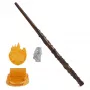 Wizarding World Harry Potter, 12-calowa magiczna różdżka kolekcjonerska Hermiony Granger z podstawką i odlewaną ikoną, Magiczne Stworzenia, dodatek do kostiumów