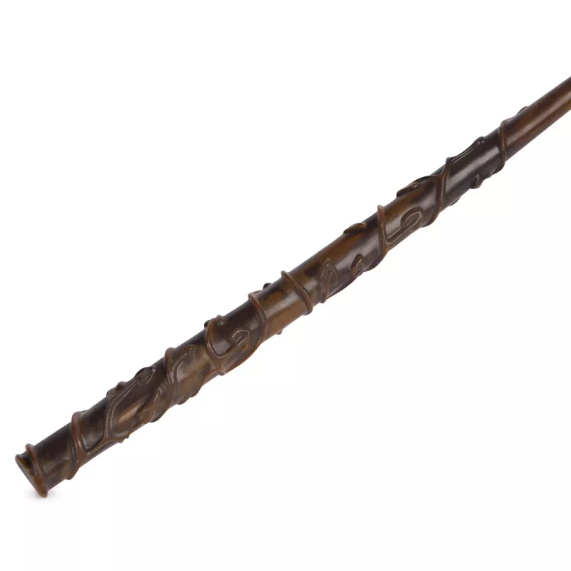 Wizarding World Harry Potter, 12-calowa magiczna różdżka kolekcjonerska Hermiony Granger z podstawką i odlewaną ikoną, Magiczne Stworzenia, dodatek do kostiumów