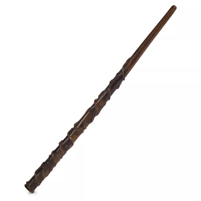 Wizarding World Harry Potter, 12-calowa magiczna różdżka kolekcjonerska Hermiony Granger z podstawką i odlewaną ikoną, Magiczne Stworzenia, dodatek do kostiumów