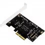 Karta interfejsu Silverstone ECM20 wewnętrzna PCIe SATA