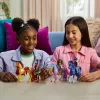 Mini lalka set Usorteret Unicorn Academy Ava & Leaf Power of Friendship z półprzezroczystym siodłem i 2 akcesoriami, 168 mm, plastik