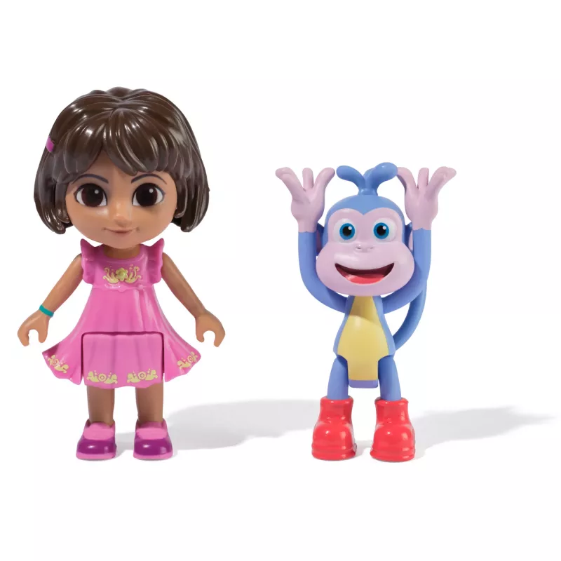 Dora, Fantastic Friends Gift Pack z Dorą, Butkiem, Tico, Isą i Fiesta Trio, Figurki Zabawkowe, Zabawki dla Dzieci Dziewczynek i Chłopców od 3 Lat