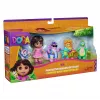 Dora, Fantastic Friends Gift Pack z Dorą, Butkiem, Tico, Isą i Fiesta Trio, Figurki Zabawkowe, Zabawki dla Dzieci Dziewczynek i Chłopców od 3 Lat