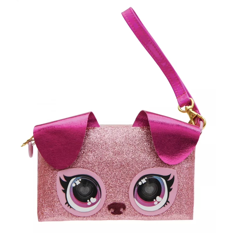 Purse Pets, Keepin’ It Clutch Dazzling Diva Puppy – zabawka i torebka na nadgarstek dla dziewczynek w wieku od 4 lat