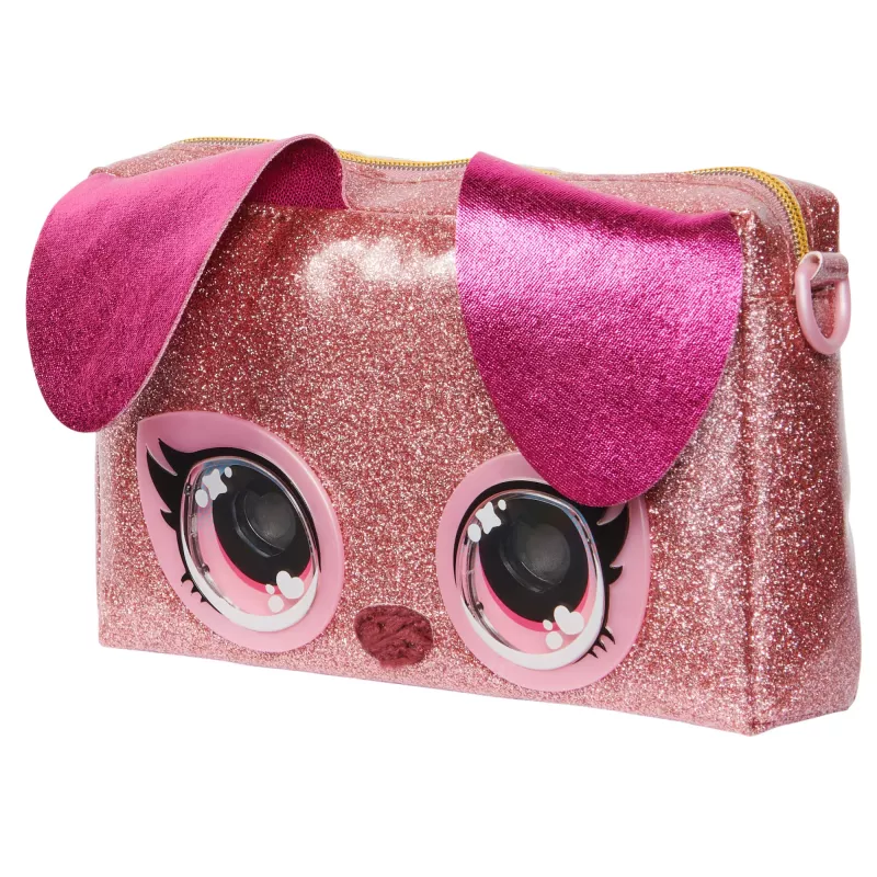 Purse Pets, Keepin’ It Clutch Dazzling Diva Puppy – zabawka i torebka na nadgarstek dla dziewczynek w wieku od 4 lat