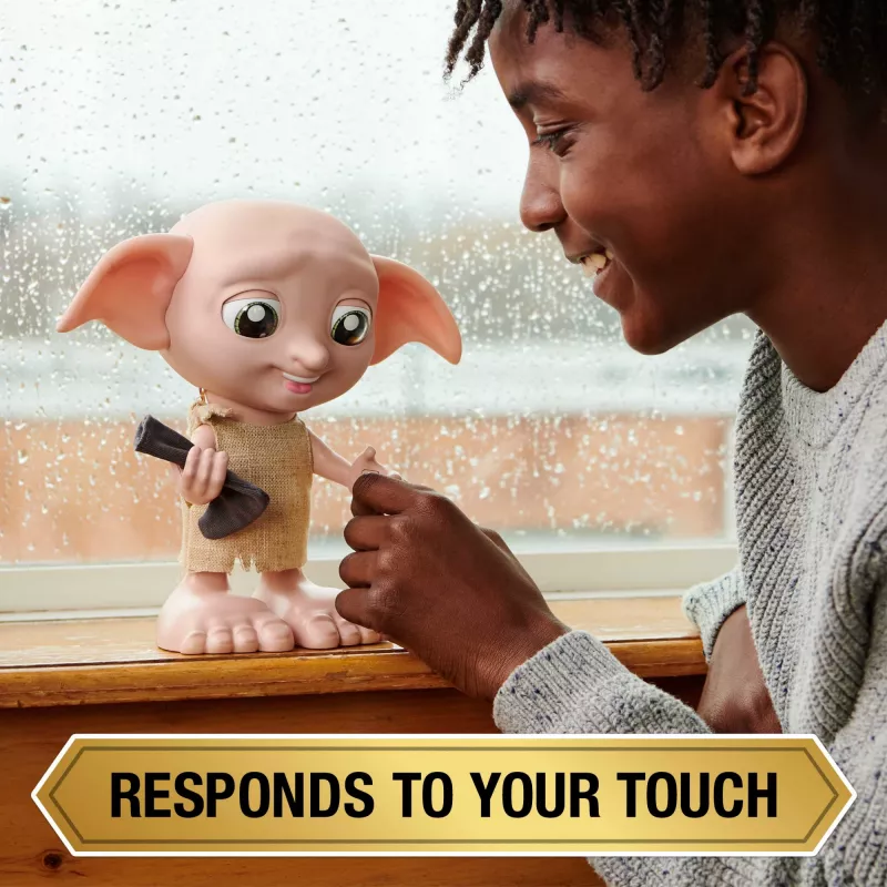 Interactive Toy Wizarding World Harry Potter Dobby Speaking Function AAA Multicolour