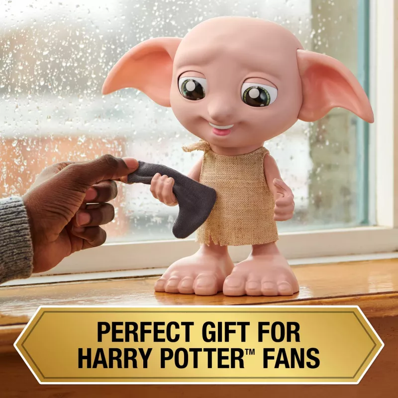Interactive Toy Wizarding World Harry Potter Dobby Speaking Function AAA Multicolour