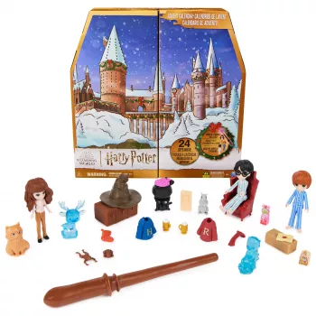 Kalendarz adwentowy Harry Potter Magical Minis 2023 — 24 niespodzianki-zabawki, Wielokolorowy, LR44