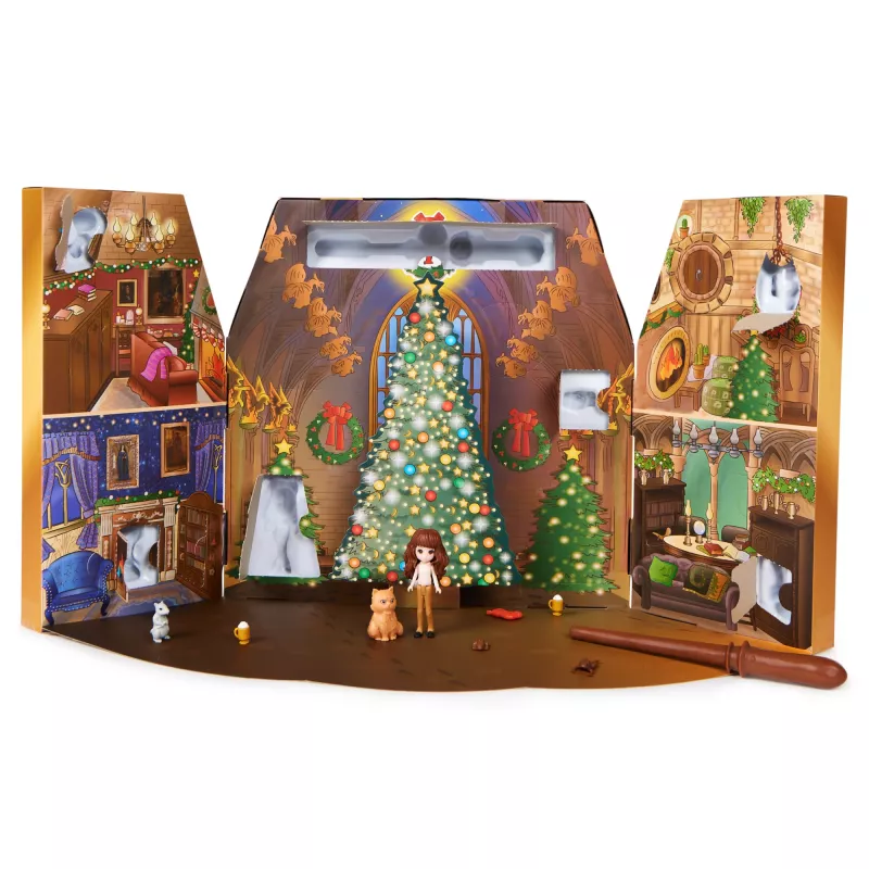 Kalendarz adwentowy Harry Potter Magical Minis 2023 — 24 niespodzianki-zabawki, Wielokolorowy, LR44