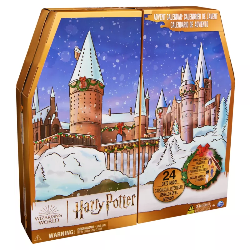 Kalendarz adwentowy Harry Potter Magical Minis 2023 — 24 niespodzianki-zabawki, Wielokolorowy, LR44