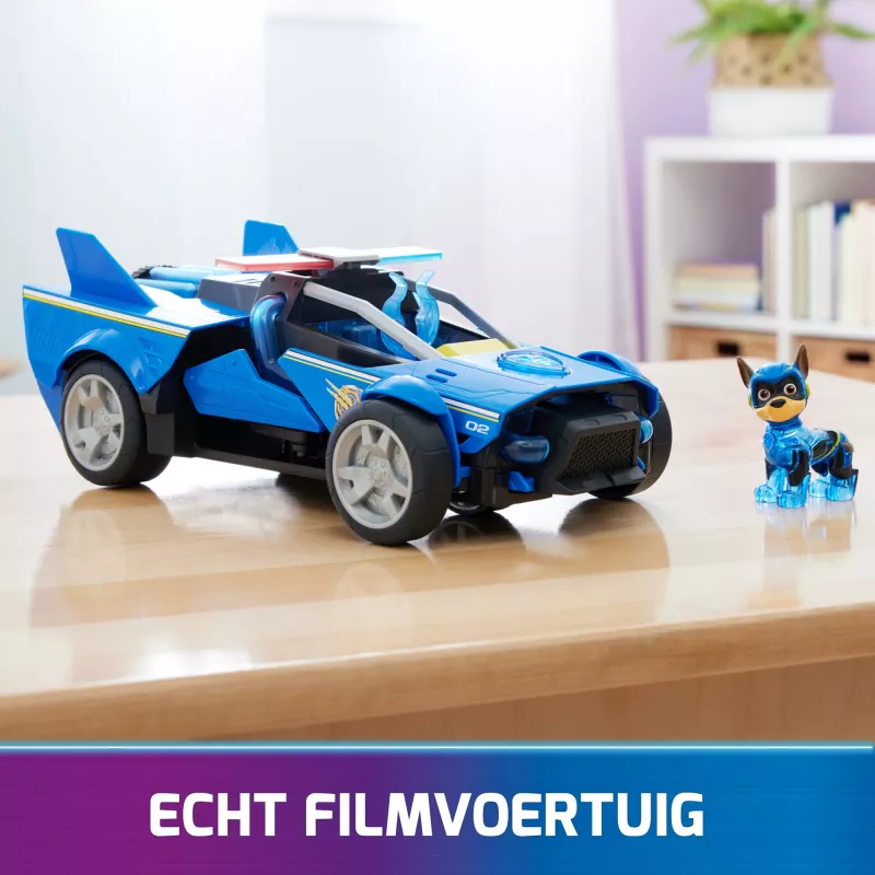 Samochód policyjny PAW Patrol Chase’s Mighty Transforming Cruiser z dźwiękami i światłami