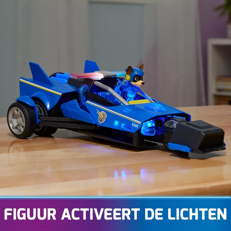 Samochód policyjny PAW Patrol Chase’s Mighty Transforming Cruiser z dźwiękami i światłami