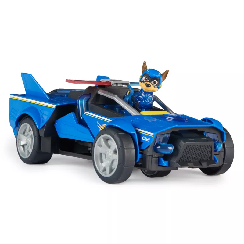 Samochód policyjny PAW Patrol Chase’s Mighty Transforming Cruiser z dźwiękami i światłami