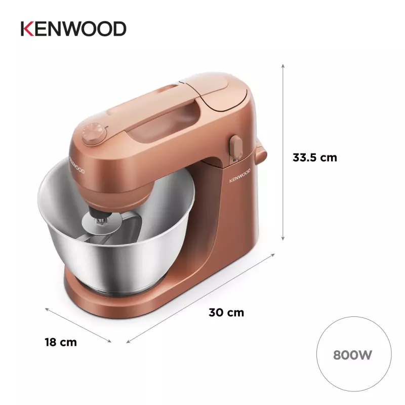 Kenwood Go KZM35.000RD robot kuchenny, Clay Red, 800 W