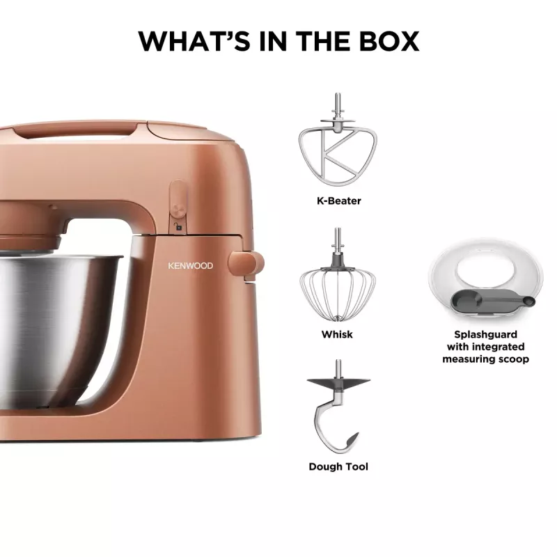 Kenwood Go KZM35.000RD robot kuchenny, Clay Red, 800 W
